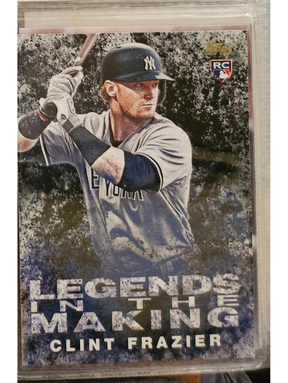 2018 Topps Update Series Clint Frazier Rookie RC Legends #LITM-24 Black Yankees